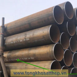 Ống thép đúc DN500 - D508 — OD 508mm seamless ASTM A106 | tongkhosatthep.vn