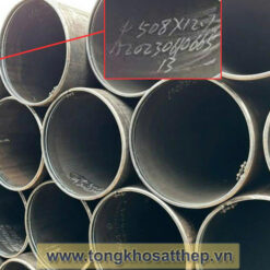 Ống thép đúc DN500 - D508 hình ảnh thực tế tại kho | tongkhosatthep.vn