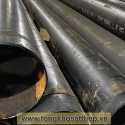 Ống thép đúc D357 hình ảnh thực tế tại kho | tongkhosatthep.vn