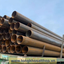 Ống thép đúc D357 hình ảnh thực tế tại kho | tongkhosatthep.vn