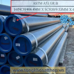 Ống thép đúc D406 — OD 406,4mm seamless ASTM A106 | tongkhosatthep.vn