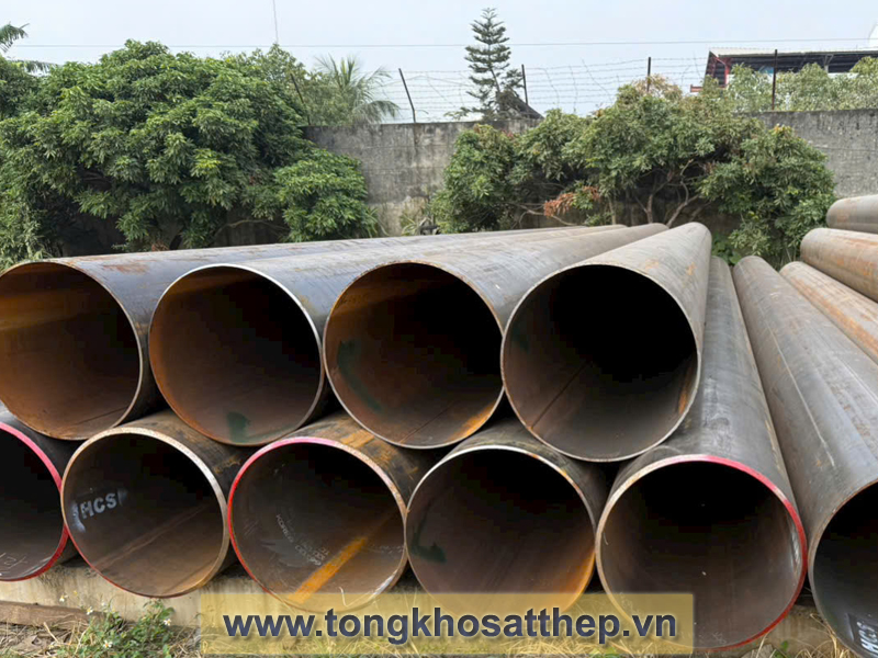 Ong-thep-DN450 Ống thép đúc D457 hình ảnh thực tế tại kho | tongkhosatthep.vn