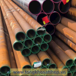 Ống thép đúc D114 hình ảnh thực tế tại kho | tongkhosatthep.vn
