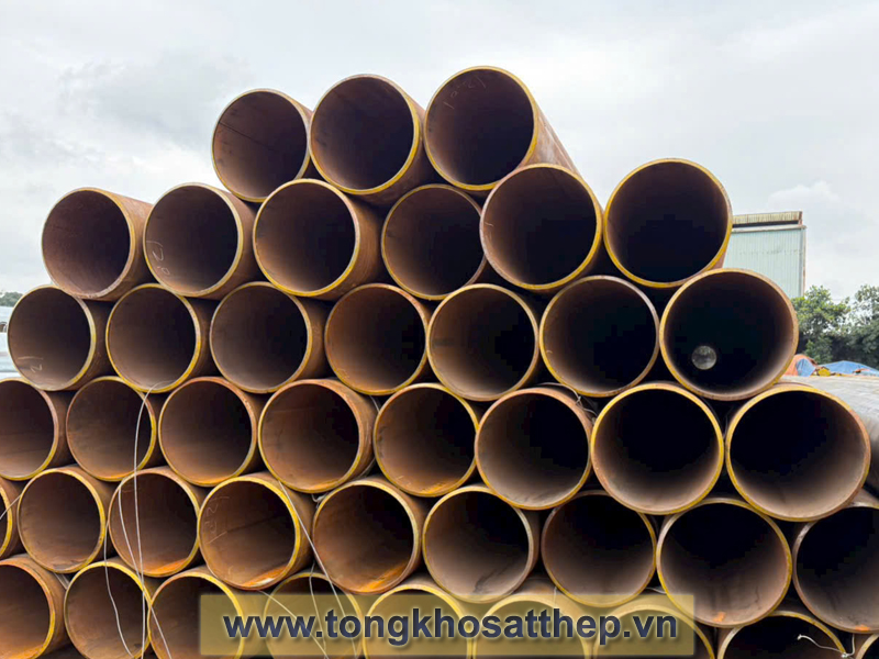 Ong-thep-duc-DN200 Ống thép đúc D219 — OD 219,1mm seamless ASTM A106 | tongkhosatthep.vn